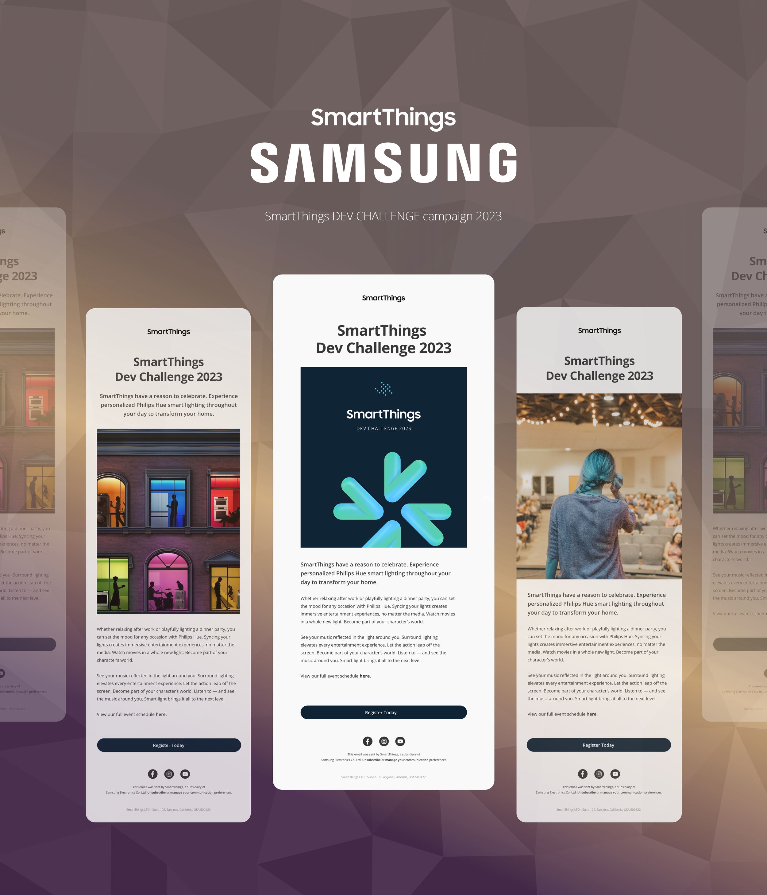SAMSUNG — SmartThings Community Email Campaign Design - star3