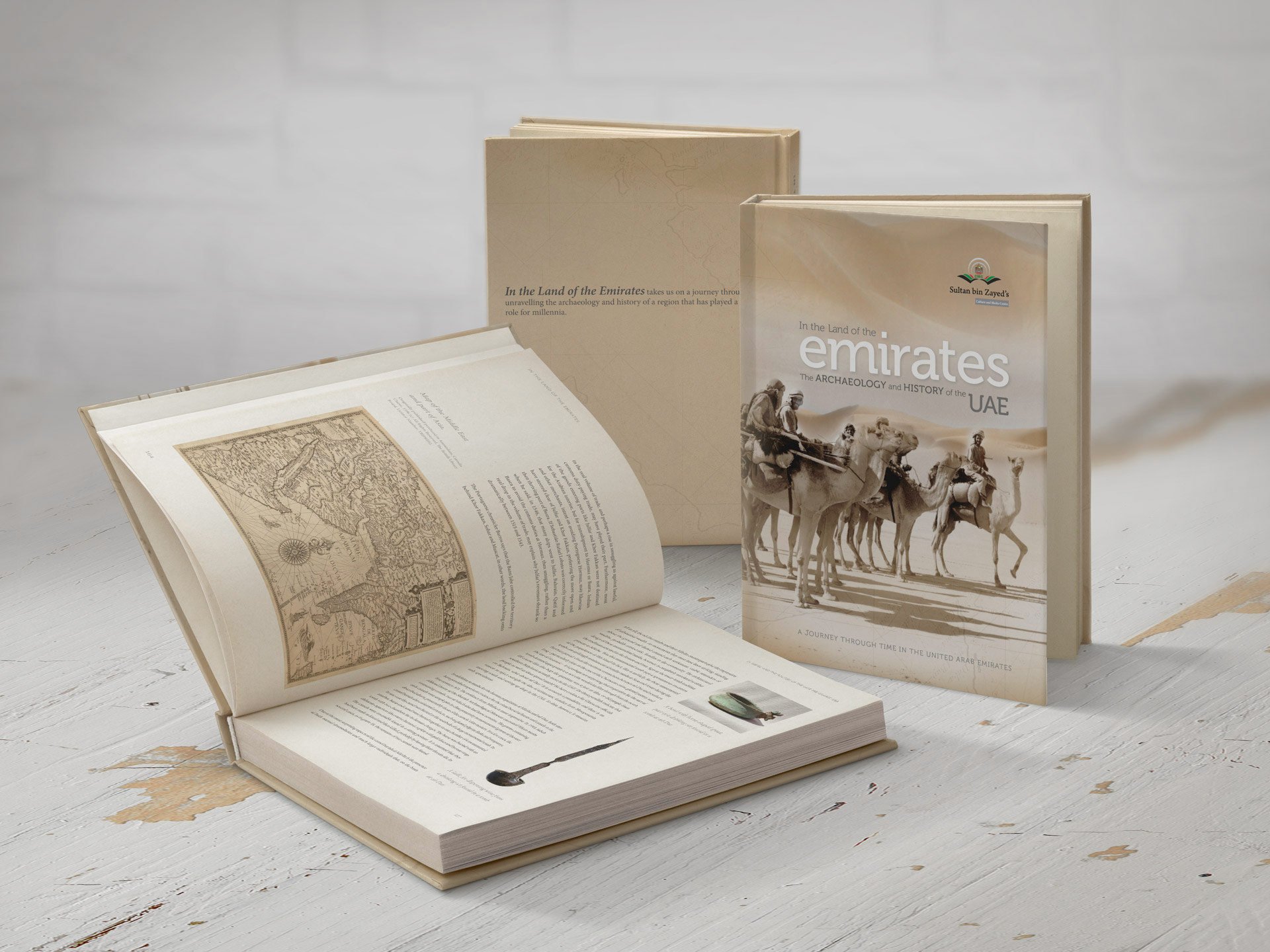 Book Design. In the Land of the Emirates - uae book design3